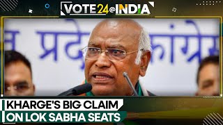 Exit Poll 2024 India Bloc Will Win 295 Seats says Kharge after Meeting with allies In Delhi [upl. by Kachine]