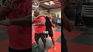 Part 2 Coach Britt shows how to defend against a front choke lasvegascombatacademy [upl. by Jezabella]