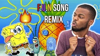 SPONGEBOB FUN SONG REMIX [upl. by Engud444]