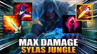 SYLAS JUNGLA FULL BURST LITERALMENTE CAEN DE UNA HABILIDAD [upl. by Ennayehc407]