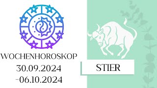 ♉ Wochenhoroskop  Stier  3009061024  KW 402024 [upl. by Ybbil]