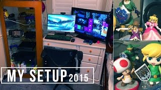 My Gaming Setup 2015  Meet Molly [upl. by Uwton543]