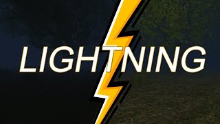 lightning in GDevelop 3D [upl. by Ahsap]