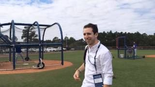 Mets Yoenis Cespedes takes batting practice [upl. by Stormy]