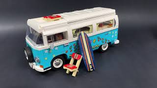 Lego 10279 VW T2 Camper Van Functions [upl. by Slocum]