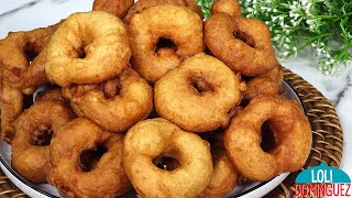 BUÑUELOS DE CARNAVAL RECETA TRADICIONAL Tiernos y esponjosos buñuelos muy fáciles y económicos [upl. by Lekkim638]