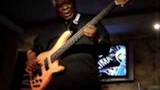 BASS SOLO with vocals Abraham Laboriel a video from Fanuchi Bass Jazz Funk Fusion Latin [upl. by Buyse513]