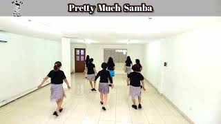 Pretty Much Samba  Line Dance  Demo  Beauty LD Aldiron Hero  Mei2 LD Class [upl. by Sucramd959]