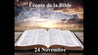 Écoute de la Bible du 24 Novembre [upl. by Yar]