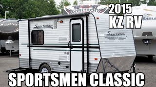 2015 Sportsmen Classic 16FKTH Toy Hauler Review  Travel Trailer [upl. by Webb322]