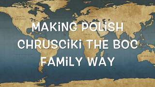 Making Polish Chrusciki [upl. by Iddo]