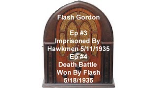 2 Flash Gordon Radio Shows Ep3Ep4 otr old time radio [upl. by Eelrebmyk]