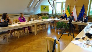 Konferencja prasowa w Urzędzie Gminy Chojnice z 19092024 [upl. by Aymahs]