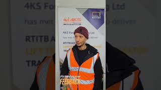 Forklift Training Testimonial ForkliftTraining Shorts 4KSForkliftTraining Birmingham [upl. by Eloc]