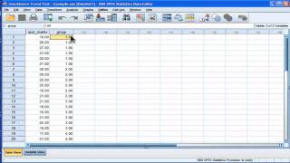 Jonckheere Trend Test  SPSS part 1 [upl. by Eirollam]