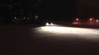 2013 VW Golf R ESC defeat  snow drifting [upl. by Vada]