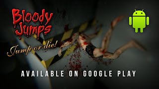 Bloody Jumps  Available on Android  Gameplay Trailer [upl. by Zarihs789]