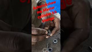 Autorickshaw ma master cylinder kit change shorts shortvideo shortfeed princyplanet blackbeeds [upl. by Ikram24]