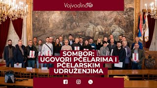 SOMBOR  Uručeni ugovori pčelarima i pčelarskim udruženjima na teritoriji Grada [upl. by Greyso]