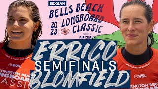 Soleil Errico vs Honolua Blomfield  Bioglan Bells Beach Longboard Classic  Semifinals Heat Replay [upl. by Ikcin]