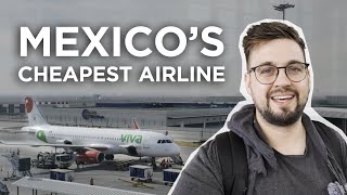 Viva Aerobus  Mexico City AIFA to Cancun  Priority Pass [upl. by Philis301]