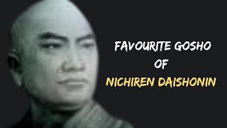 Favourite Gosho of Nichiren Daishonin [upl. by Clemente]