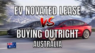 Electric Vehicle Novated Lease Model 3 Australia Case Study FBT exempt [upl. by Hsilgne956]