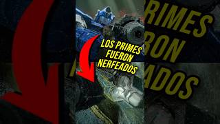 Los Primes fueron NERFEADOS transformers transformersone megatron optimusprime shorts [upl. by Pris785]