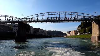 🇦🇹Salzburg Ship Cruise on River Salzach in Austria Oct 2021 [upl. by Verlee]