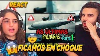 REACT🔴 Caixa Preta  Áudio das Últimas Palavras de Pilotos em Queda de AviõesPARTE 1  FALA DE TUDO [upl. by Gerhan]