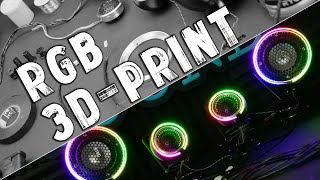 RGB Car Speakers 3D Printed HighEnd Sound Quality System Fpod MK3 by FampS [upl. by Libyc]