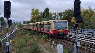 Mitfahrt Komplette S45 von Baumschulenweg bis Südkreuz in br481482 401 [upl. by Alec]