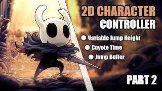 Improve your Jump in Unity  2D Character Controller [upl. by Mavra506]