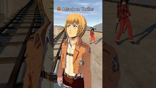 Armin vs Colossal Titan Thriller attackontitan aot aot armin colossaltitan anime vrchat [upl. by Lesli]