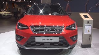 Seat Arona FR 10 EcoTSI 7DSG Desire Red with Midnight Black roof 2018 Exterior and Interior [upl. by Ojybbob]