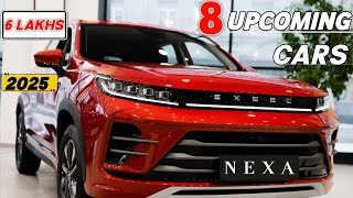 NEW 8 UPCOMING CARS LAUNCH IN INDIA 2025  8 NEW SUVs 2025 [upl. by Iloj292]