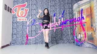 TWICE  Breakthrough dance cover by Qcat [upl. by Haridan123]