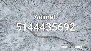 Anime Roblox ID  Roblox Music Code [upl. by Zaller]