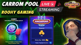 ROOHY GAMING 20 is live  Finally Im Back 🔙livegameplay carrompool livechannel [upl. by Erodoeht441]