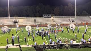 Nation Ford High School Marching band 102024 Fort Mill SC [upl. by Malik152]