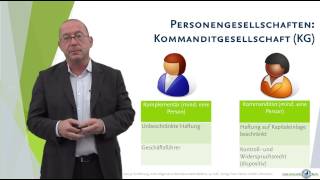 Rechtsformen Wirtschaft Lernvideo [upl. by Dann]