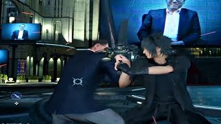 FINAL FANTASY XV  Square Enix CEO Boss Fight l Level 99 Square Enix President Superboss [upl. by Rosalinda346]