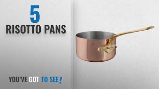 Top 10 Risotto Pans 2018 Mauviel 672016 M‘150B Copper 16 Saucepan 16 cm [upl. by Tzong707]