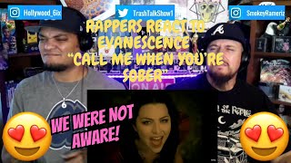 Rappers React To Evanescence quotCall Me When Youre Soberquot [upl. by Saundra923]