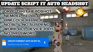 AIM STABILIZER LOCK KEPALA🇮🇩😈  REGEDIT AUTO HEADSHOT SUPER BRUTAL FF amp FF MAX TERBARU [upl. by Aerdnaed]