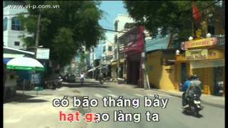 Hạt gạo làng ta  Thiếu nhi Karaoke [upl. by Venice]