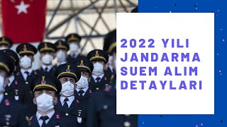 2022 Yılı Jandarma SUEM Alım Detayları [upl. by Twelve]