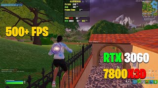 7800X3D amp RTX 3060  Fortnite Performance Mode  Chapter 5 [upl. by Corrine]