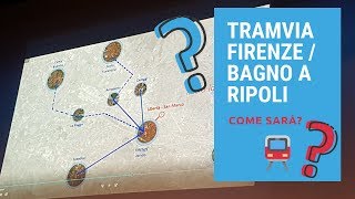 Tramvia  come sarà la linea Firenze  Bagno a Ripoli [upl. by Xerxes]