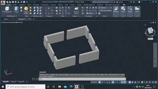 progettazione pianta in 3D prima lezione autocad 2020 [upl. by Aihsikal]